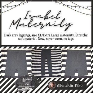 Dark Grey Maternity Leggings